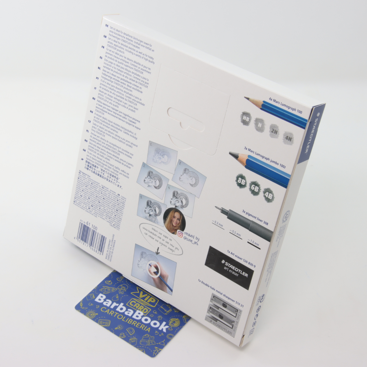 SET DISEGNO SKETCHING SET 61 100 STAEDTLER 