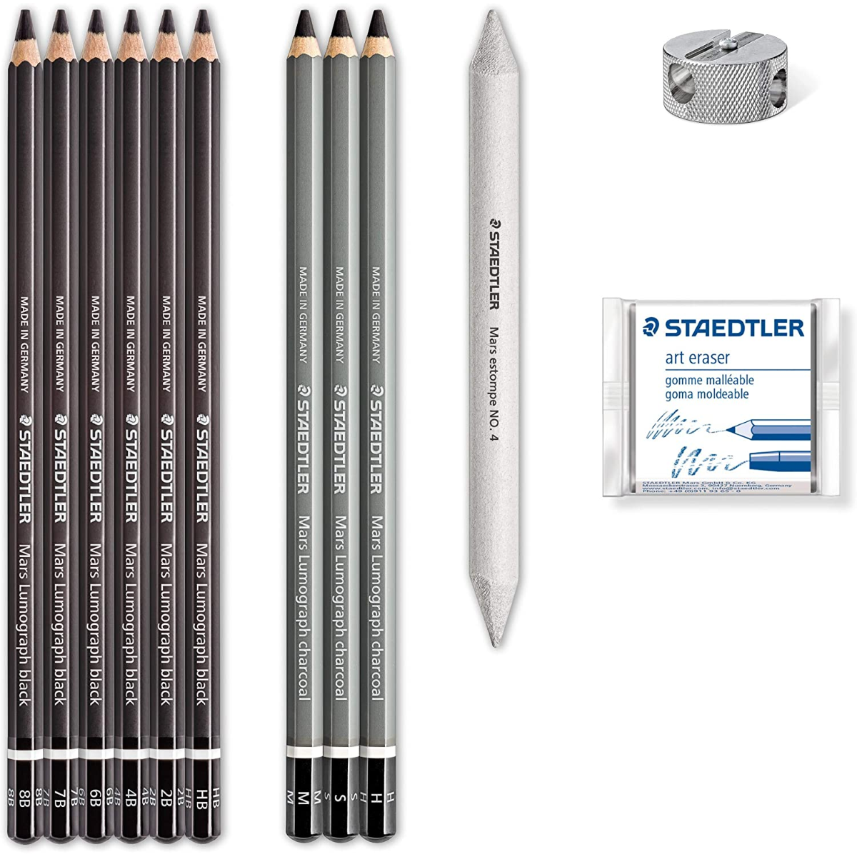 SET DISEGNO CHARCOAL SET 61 100C STAEDTLER