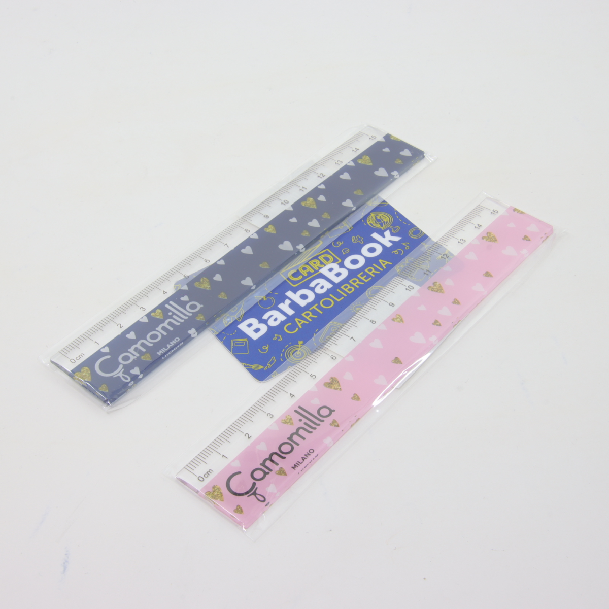 RIGHELLO PLASTICA CM. 15 CAMOMILLA
