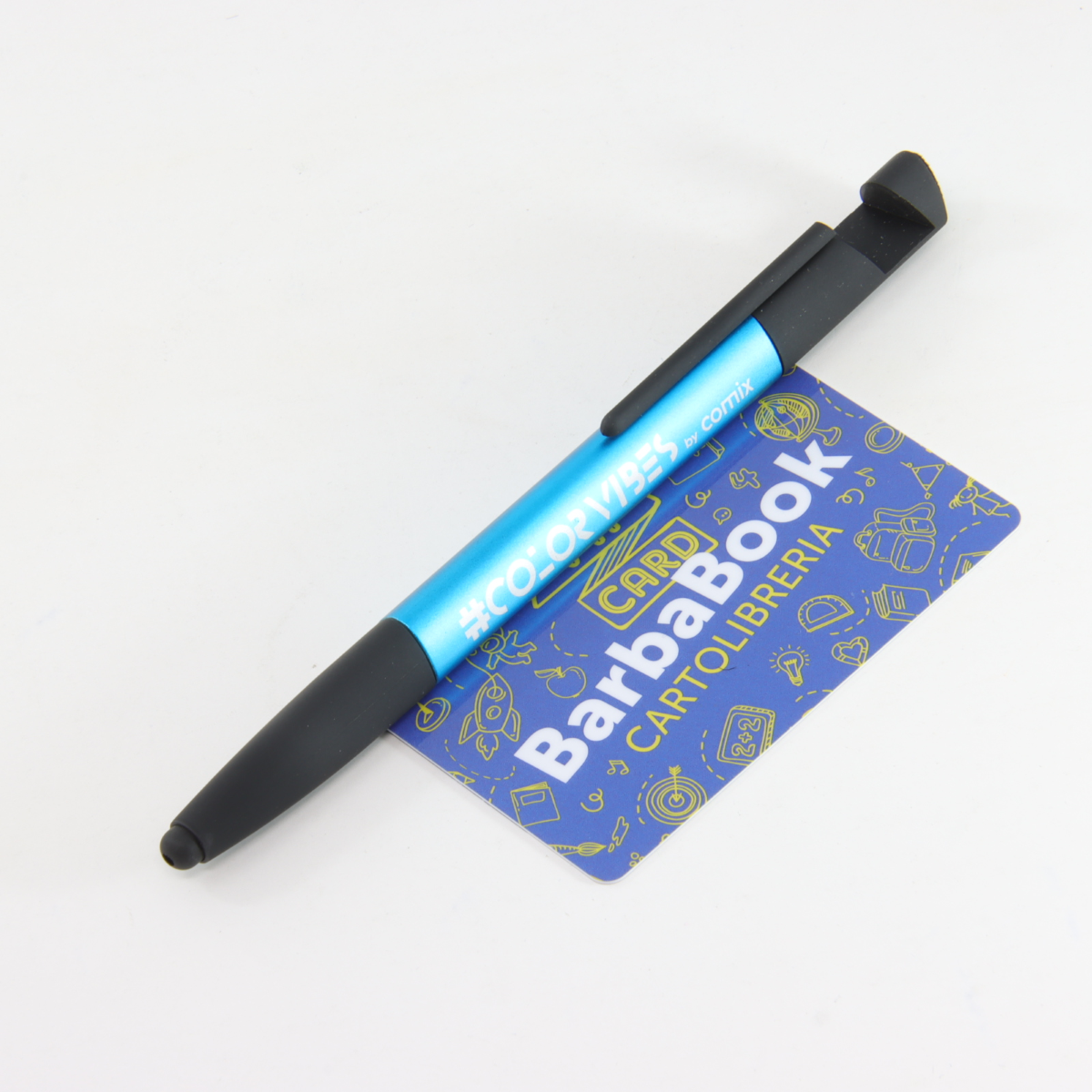 PENNA A SFERA MULTIFUNZIONE COLORVIBES BY COMIX FUSTO BLU