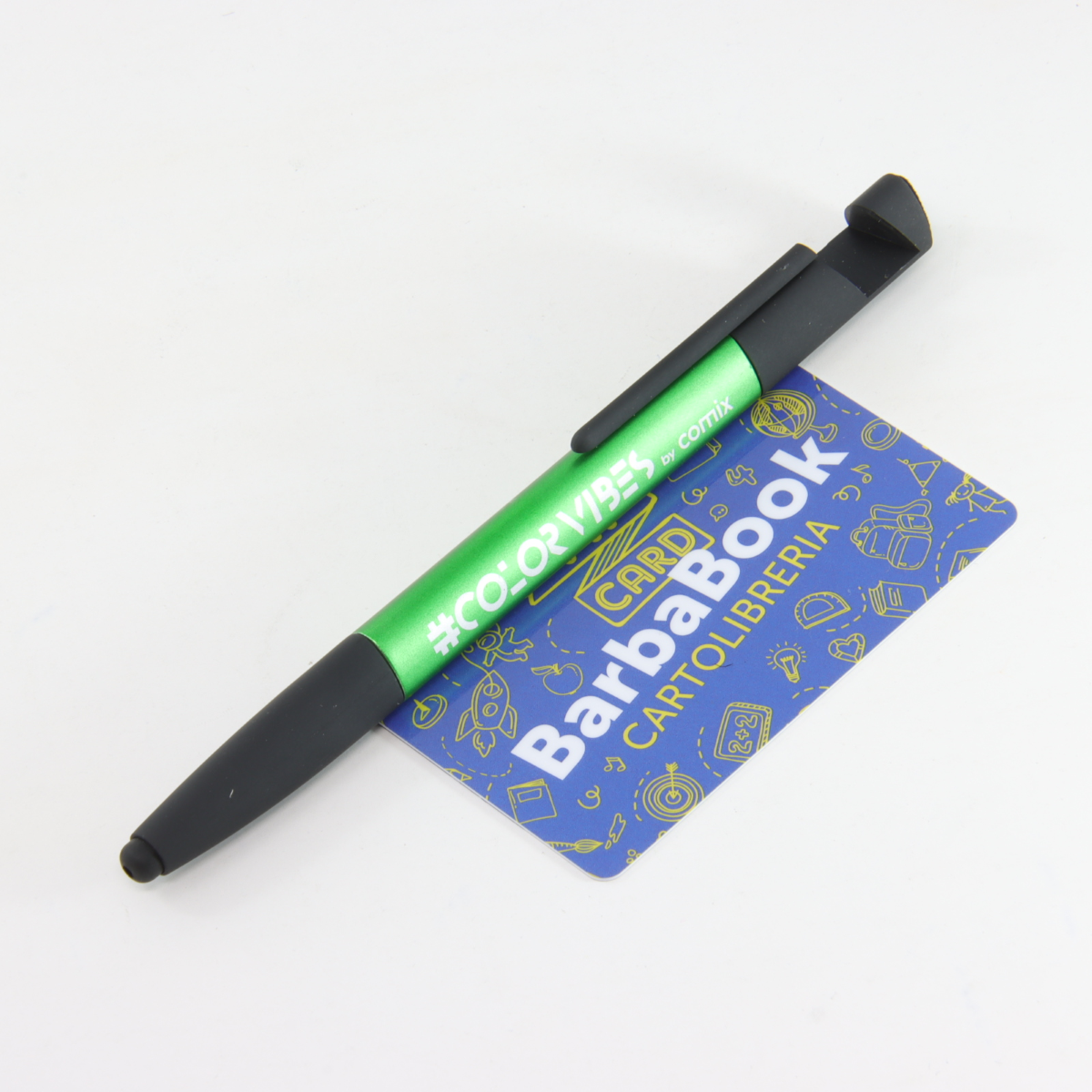 PENNA A SFERA MULTIFUNZIONE COLORVIBES BY COMIX FUSTO VERDE