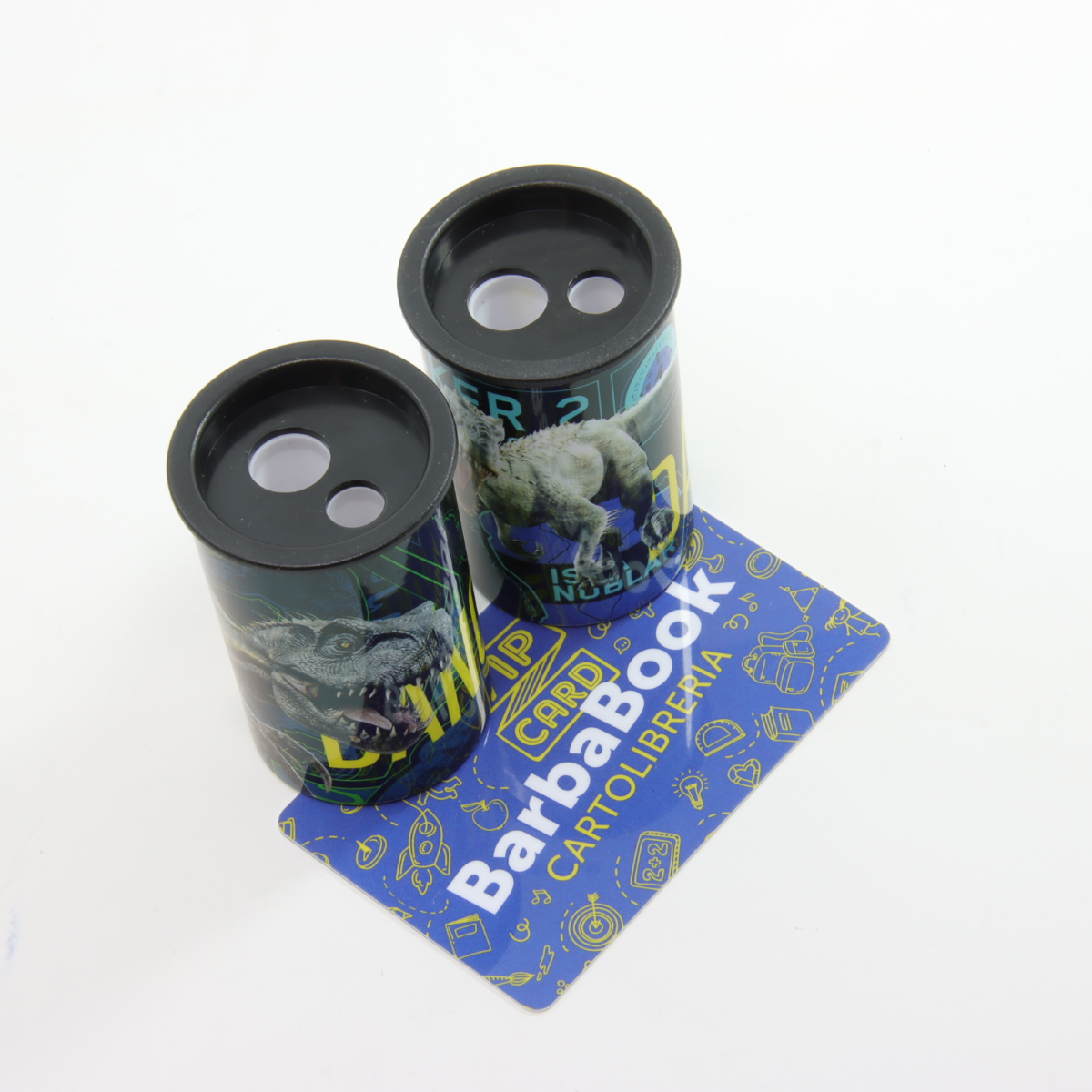 TEMPERAMATITE 2 FORI CON CONTENITORE JURASSIC WORLD