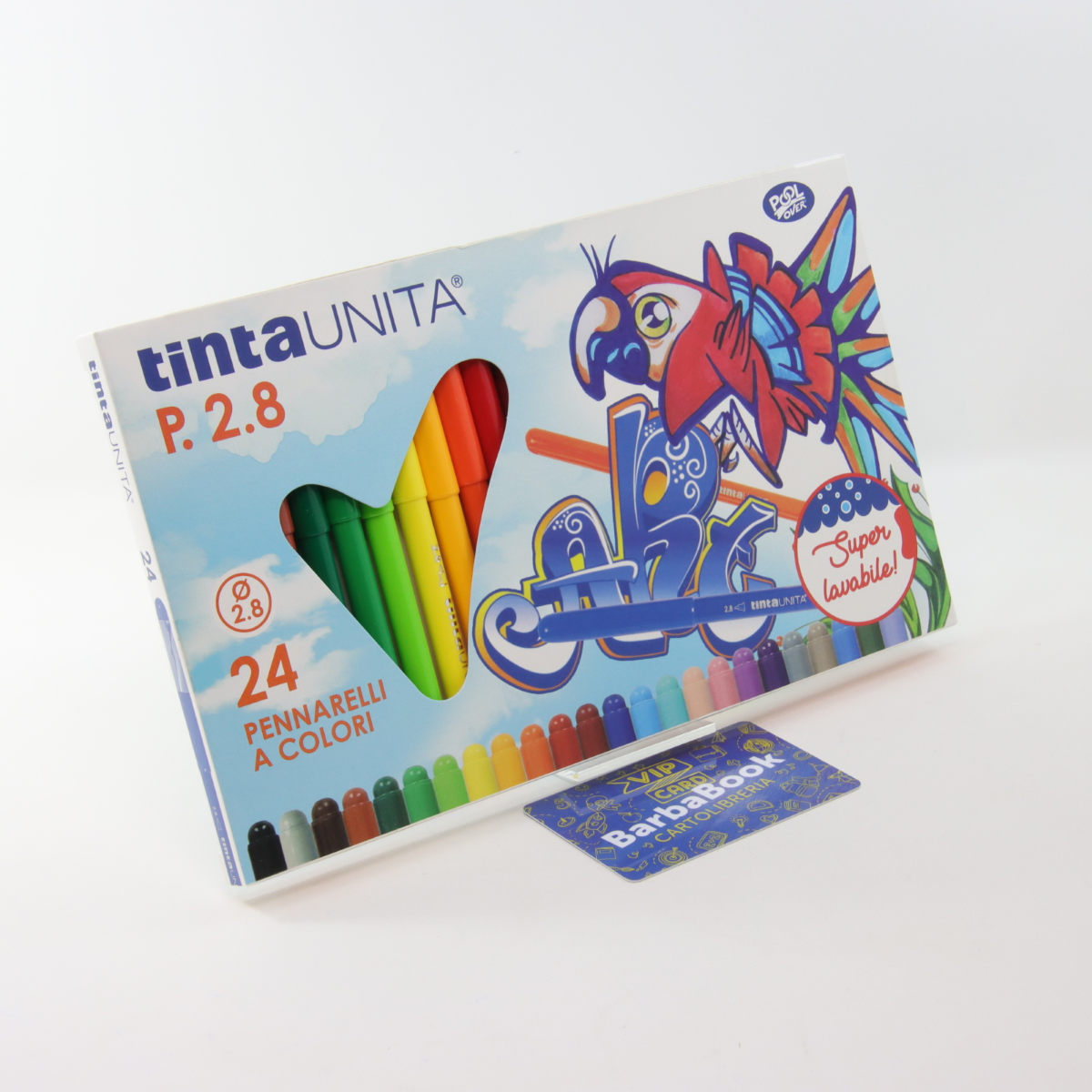 PENNARELLI TINTA UNITA P. 2.8 24 COLORI
