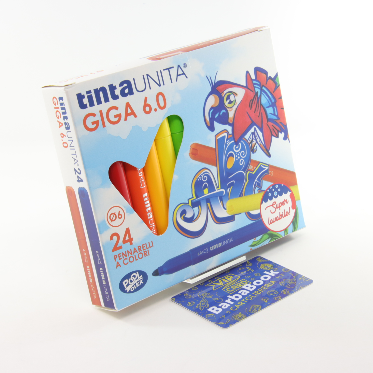 PENNARELLI TINTAUNITA GIGA 6.0 24 COLORI