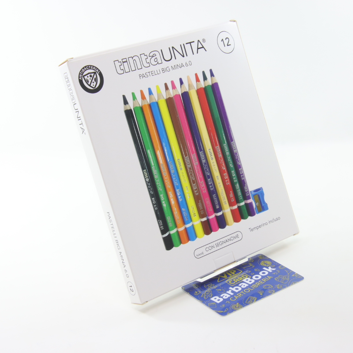 PASTELLI TINTAUNITA BIG MINA 6.0 12 COLORI