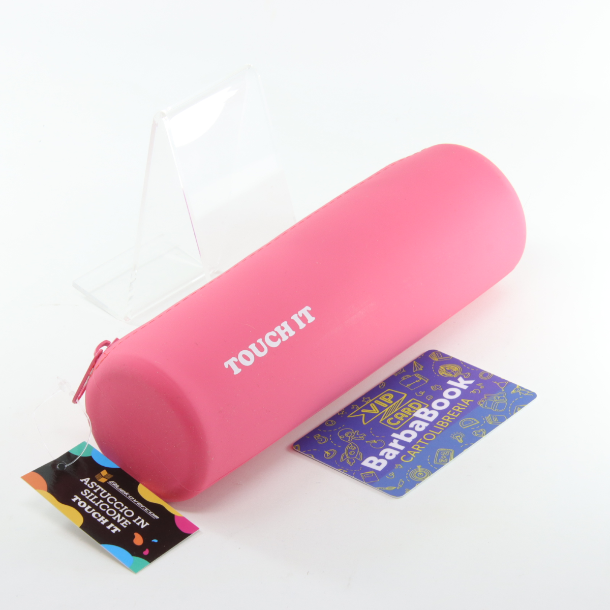 ASTUCCIO IN SILICONE TONDO ROSA