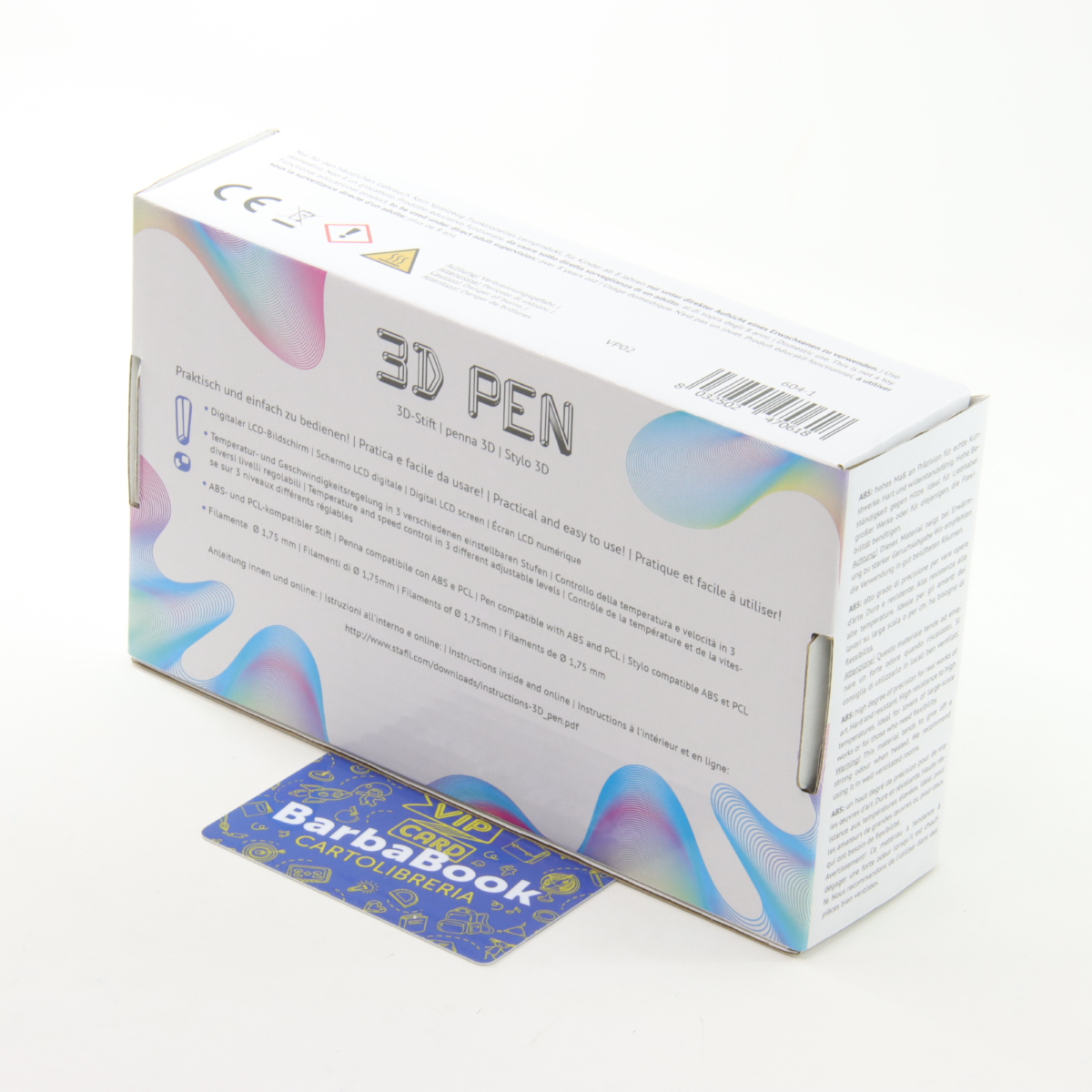 PENNA 3D ABS + PCL STAFIL ART. 604-1