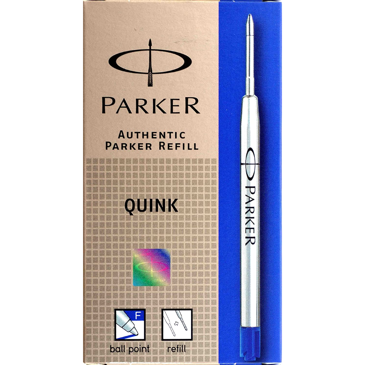 REFILL PARKER QUINK BLU F