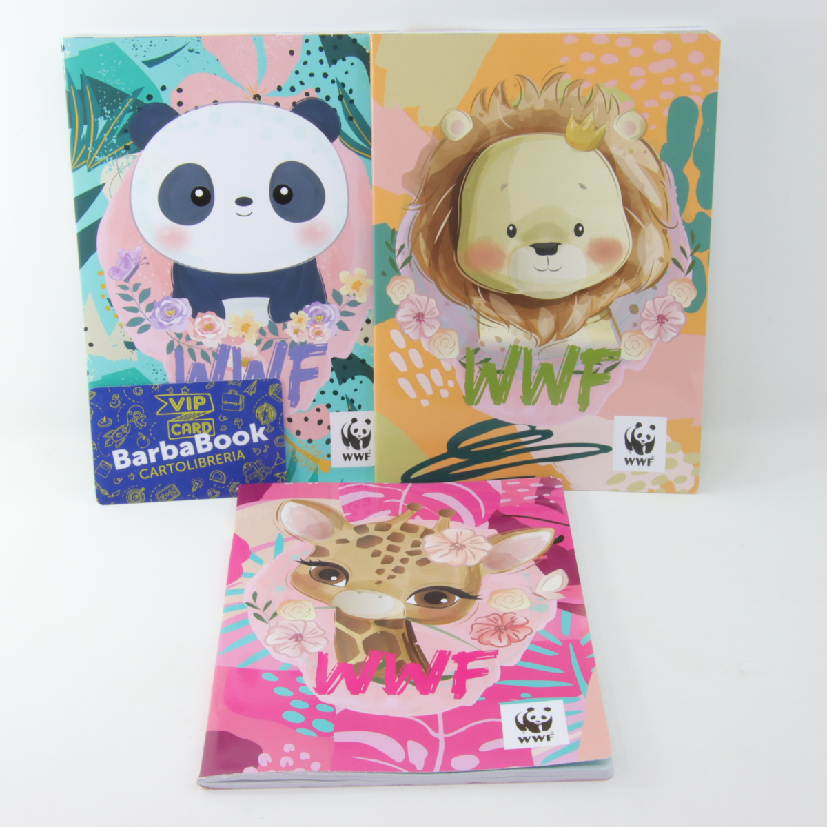 QUADERNO WWF ILLUSTRATO GR. 80 ART. 675