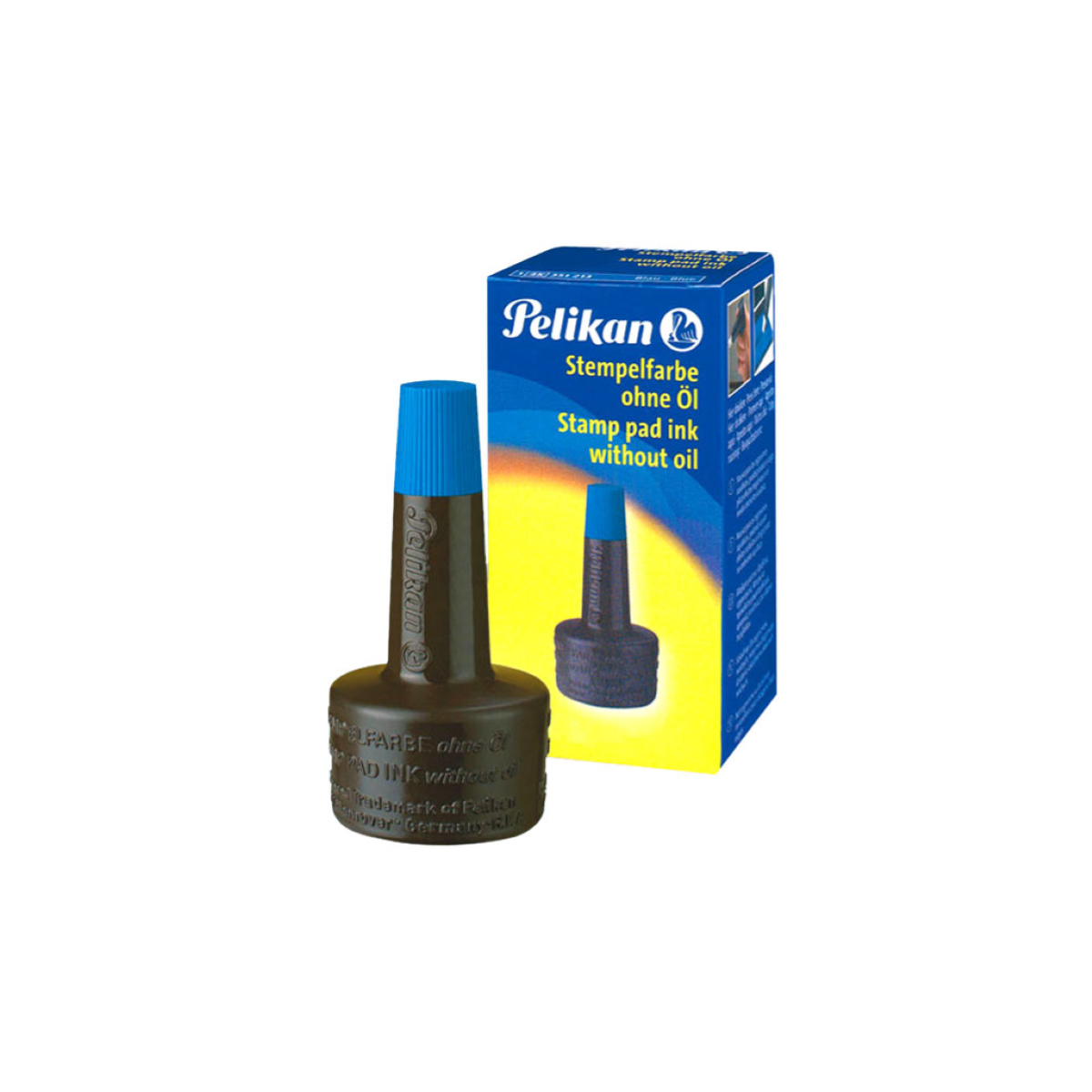 INCHIOSTRO PER TIMBRI ML.28 PELIKAN BLU