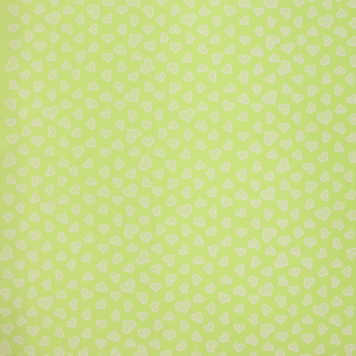 MOOSGUMMI CM. 40 X 60 CUORI VERDE MELA