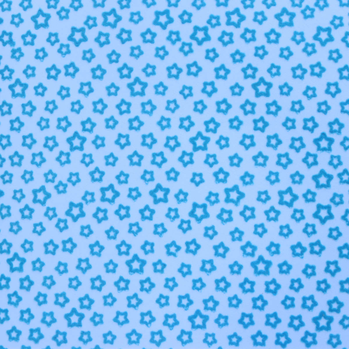MOOSGUMMI CM. 40 X 60 FLOCCATO STELLE AZZURRO