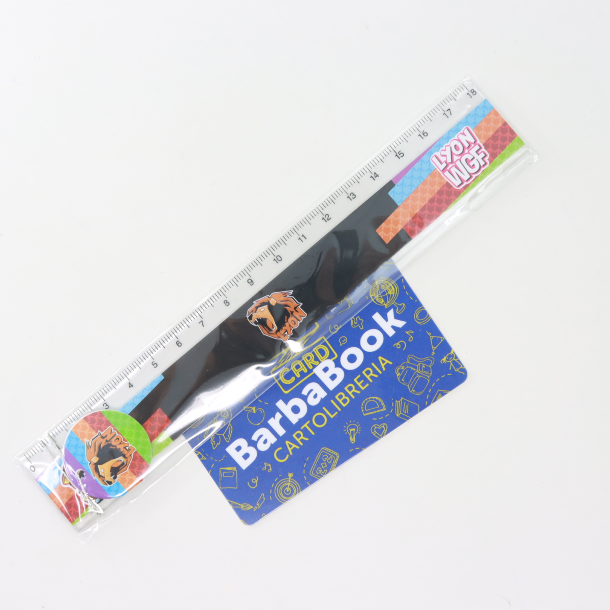 RIGHELLO PLASTICA CM.18 LYON GAMER ART. 67018