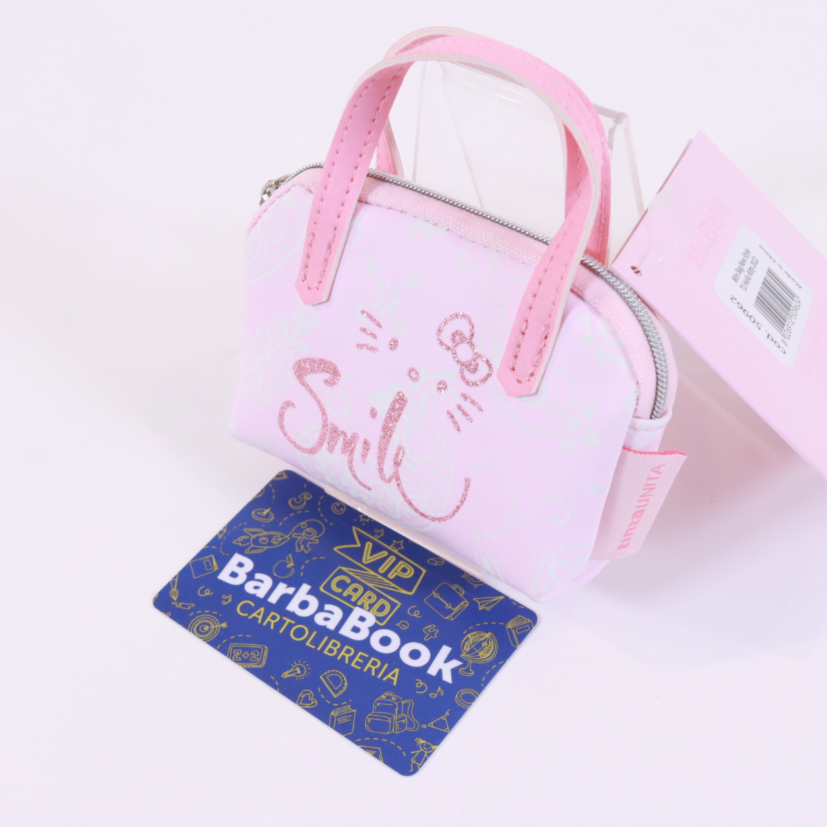 MINI BAG TINTA UNITA HELLO KITTY ROSA