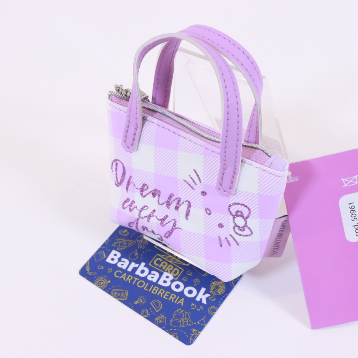 MINI BAG TINTA UNITA HELLO KITTY LILLA