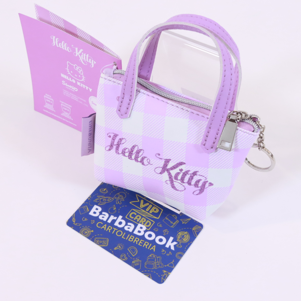 MINI BAG TINTA UNITA HELLO KITTY LILLA