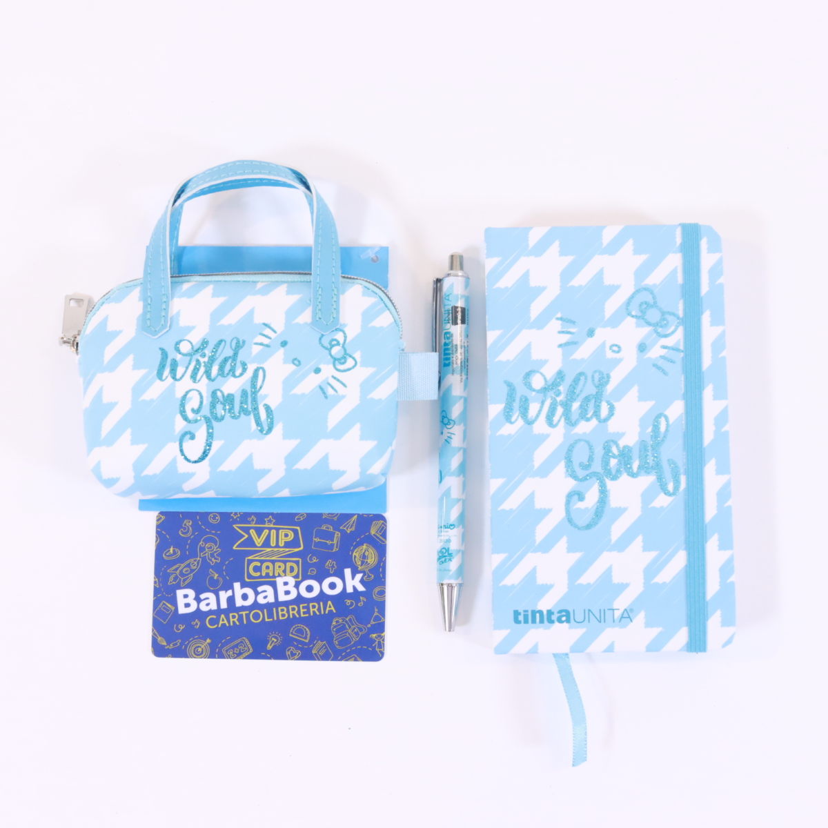 SET REGALO TINTA UNITA HELLO KITTY AZZURRA