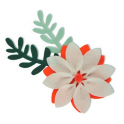 FUSTELLA SIZZIX 661321 FIORE CON RAMETTO BIGZ