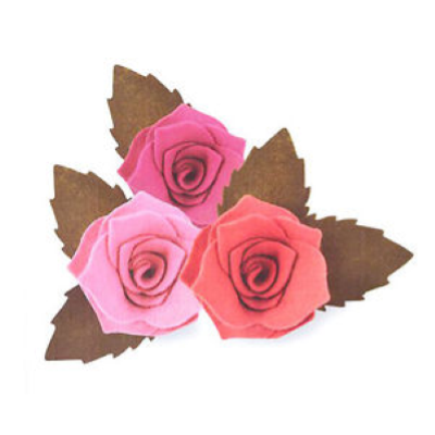 FUSTELLA SIZZIX PLUS 661984 ROSE BIGZ