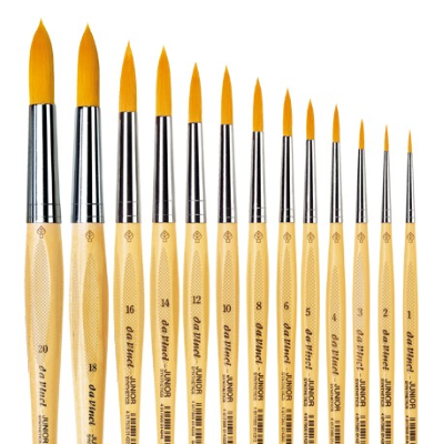 Set dei pennelli da Vinci JUNIOR 4211 per scuola e hobby - 5 pezzi