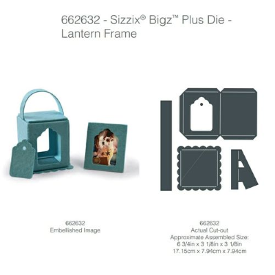 FUSTELLA SIZZIX 662632 LANTERNA BIGZ PLUS