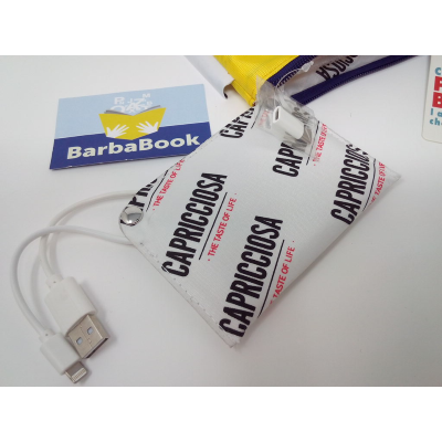 BUSTINA CAPRICCIOSA + POWERBANK GIALLA