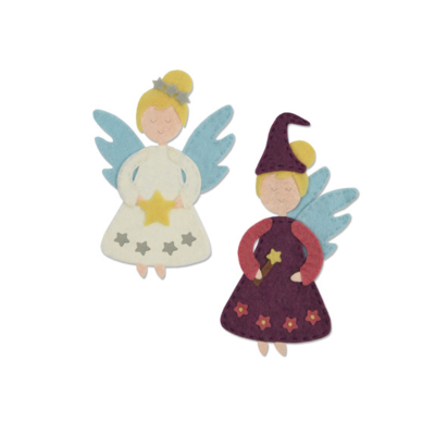 FUSTELLA SIZZIX 663234 FATINE CHRISTMAS FAIRY BIGZ