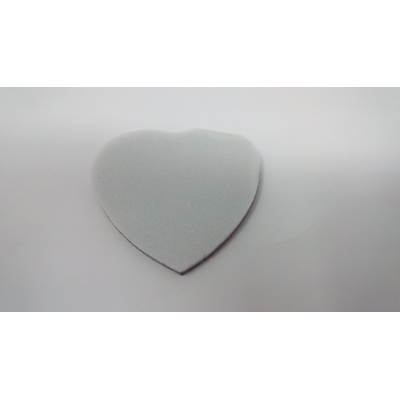 CUORE CARTONE CON SPUGNA DE811 CM. 8 X 8,3