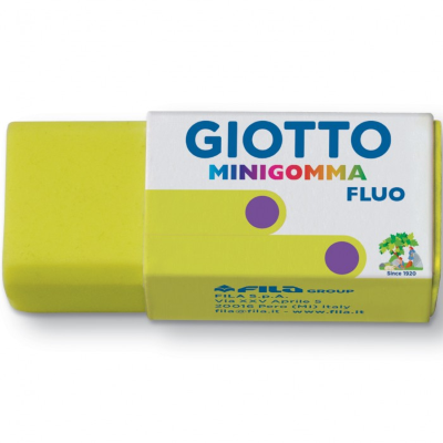 GOMMA GIOTTO MINIGOMMA FLUO ART. F232700