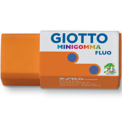 GOMMA GIOTTO MINIGOMMA FLUO ART. F232700