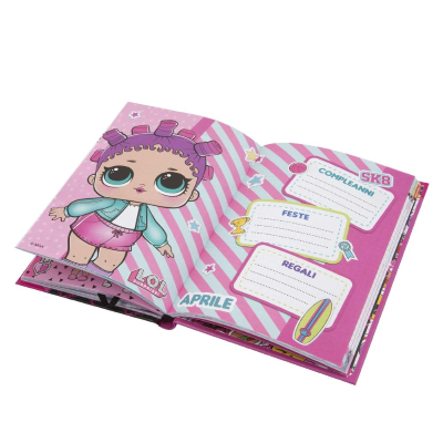 DIARIO SCUOLA 10 MESI LOL CM.14,8 X 21 PAGINE 320 VARIANTE 2 LL930000