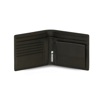 PORTAFOGLIO INVICTA WALLET LEATHER NERO IN PELLE CON PORTAMONETE 306031929
