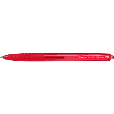 PENNA SUPER GRIP G M 1,0 PILOT SCATTO COLORE ROSSO