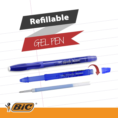 PENNA BIC GELOCITY ILLUSION BLU