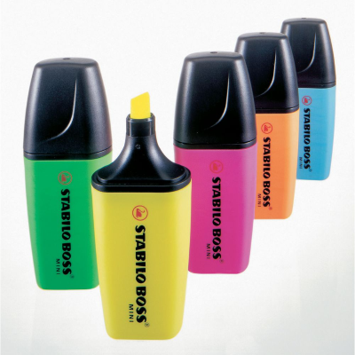 EVIDENZIATORE STABILO BOSS MINI 07/33 COLORE VERDE