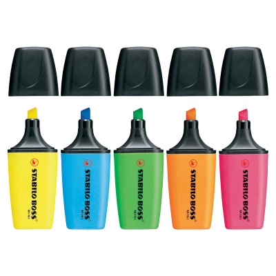EVIDENZIATORE STABILO BOSS MINI 07/33 COLORE VERDE