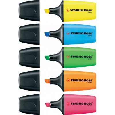 EVIDENZIATORE STABILO BOSS MINI 07/33 COLORE VERDE