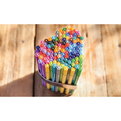PENNA STABILO PEN 68/88 OCRA CHIARO