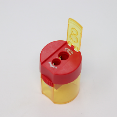 TEMPERAMATITE 2 FORI CON CONTENITORE STAEDTLER 512 006 PLASTICA
