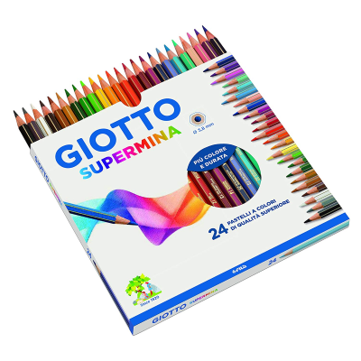 PASTELLI GIOTTO SUPERMINA 24 COLORI F235800