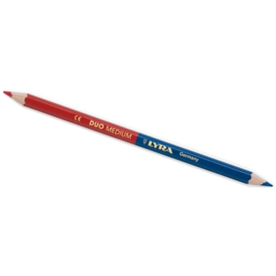 MATITA ROSSO/BLU DUO SLIM LYRA