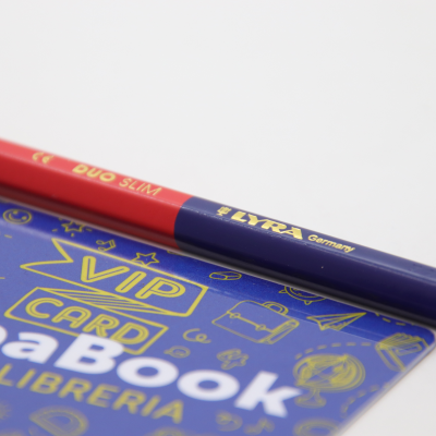 MATITA ROSSO/BLU DUO SLIM LYRA