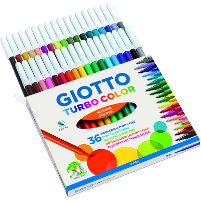 PENNARELLI TURBOCOLOR GIOTTO 36 COLORI ART. F418000