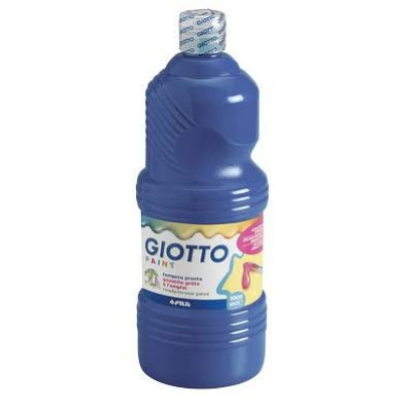 TEMPERA GIOTTO ML.1000 BLU OLTREMARE 17 FILA ART. F533417