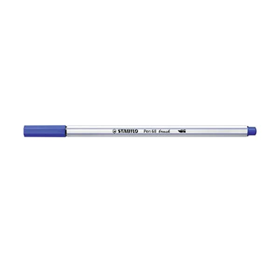 PENNA STABILO PEN 68 BRUSH 568/32 BLU OLTREMARE