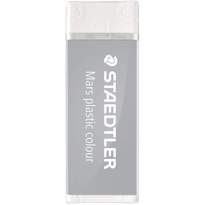 GOMMA MARS PLASTIC COLOUR STAEDTLER 52650E1-80 GRIGIA
