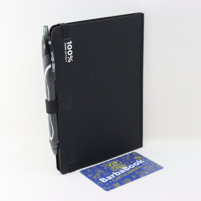 AGENDA 2020-21 ALL BLACK SMEMORANDA SETTIMANALE CM. 12,5 X 17 CON PENNA