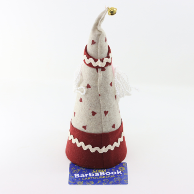 BABBO NATALE PANNOLENCI E POLISTIROLO CM. 25