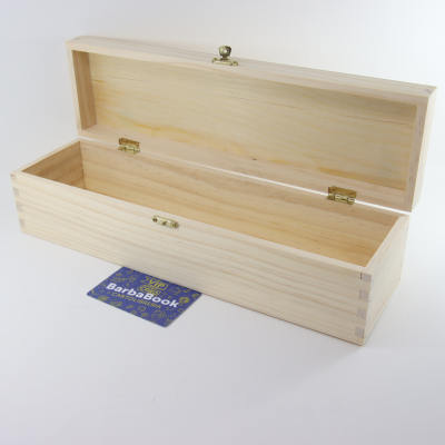 SCATOLA LEGNO MM. 355 X 9  X 10  PORTA BOTTIGLIE ART. 8630-41