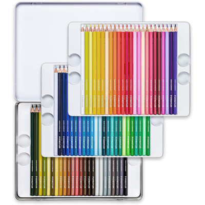 PASTELLI STAEDTLER DESIGN JOURNEY IN SCATOLA DI LATTA 72 COLORI
